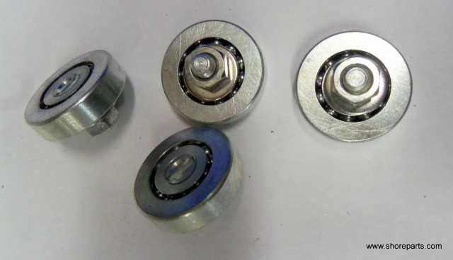 4 Table Bearings & Retaining Nuts 1-3/16" For Biro Saw 11, 22 & 33